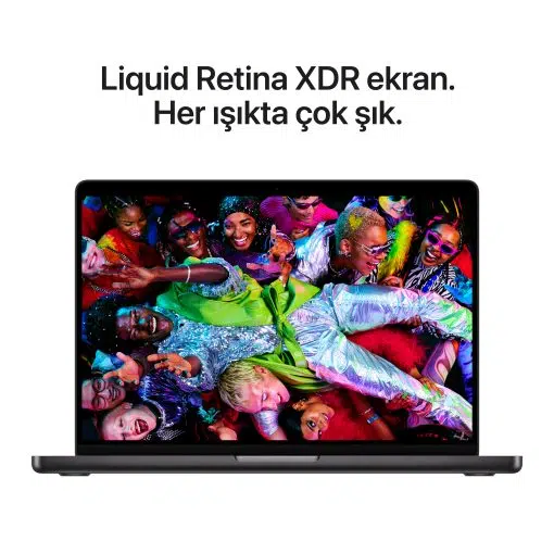 MacBook Pro 14 inç M4 (16GB RAM, 512GB SSD) - Thumbnail 4